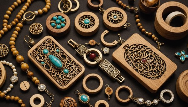 Bijoux et accessoires en bois : l'exception du fait main